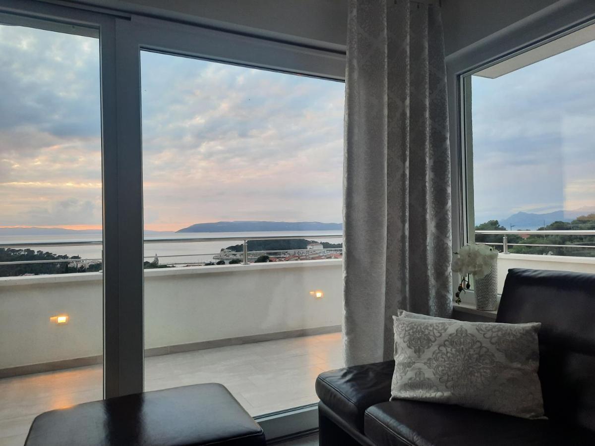 Apartment Anny De Luxe With Sea View Makarska Bagian luar foto